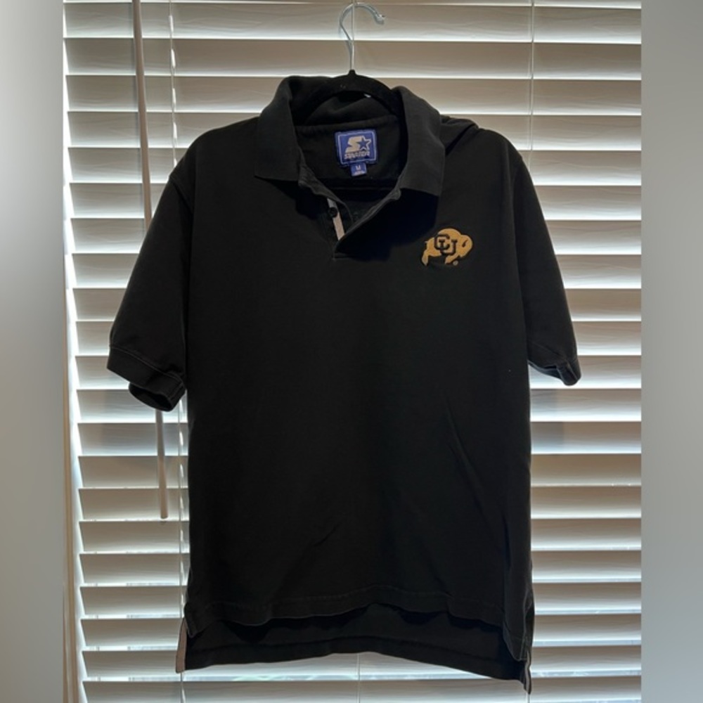 Vintage Starter‎ Colorado Buffalos Polo Shirt - Size M